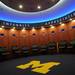 Integrity and appreciation, two of Michigan basketball's core values are displayed over the lockers of the men's basketball team at the Player Development Center during a tour on Tuesday. Melanie Maxwell I AnnArbor.com
